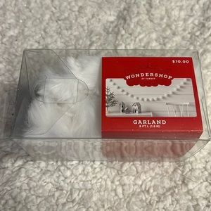 6ft “snow ball” garland